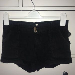 Black shorts